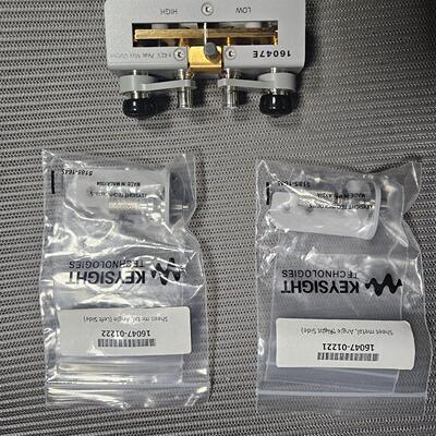 议价16047E测试夹具 是德高频测试配件 可达120mhz维修