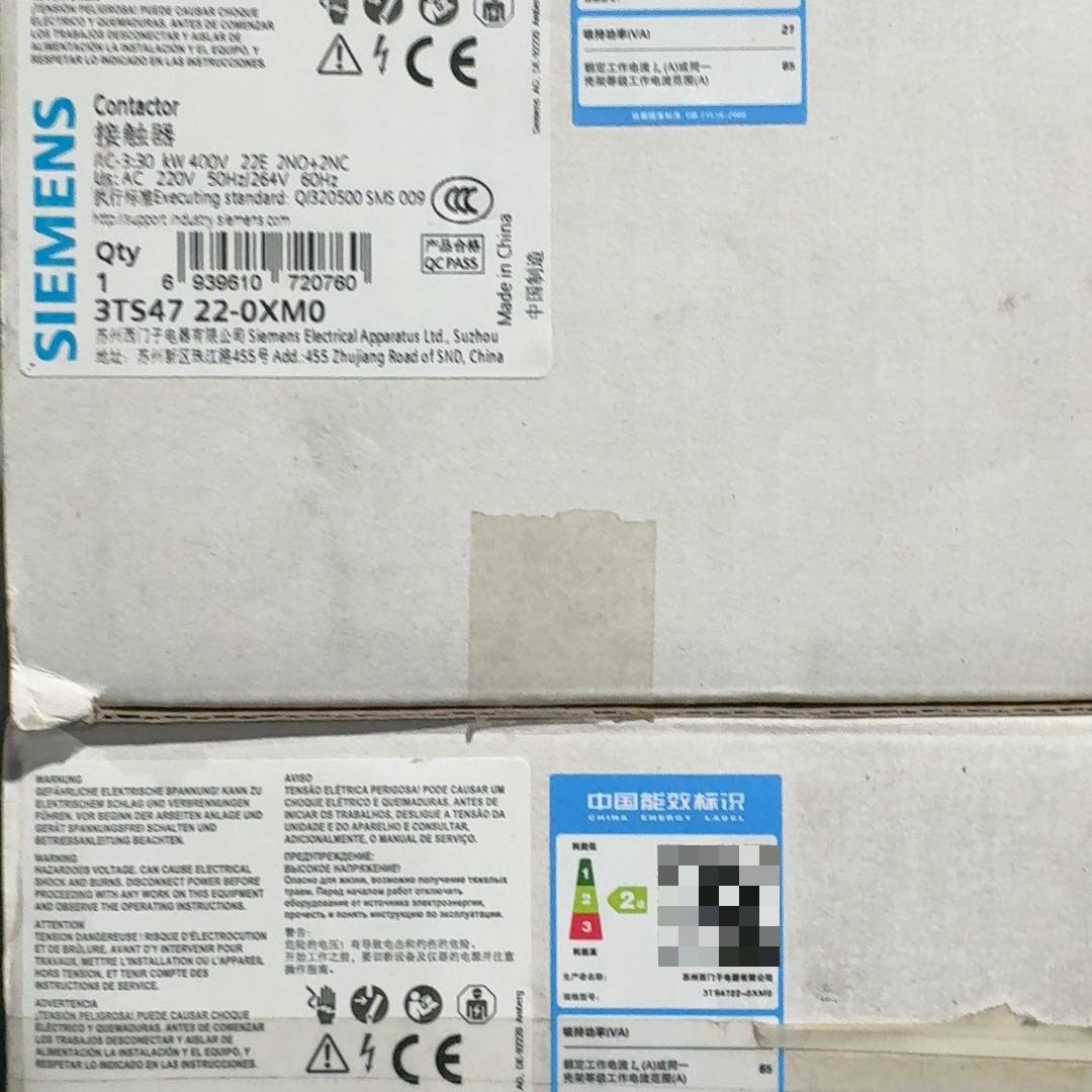 议价3TS47 22-0XM0 交流接触器 AC220V 工业工控配件维修图片