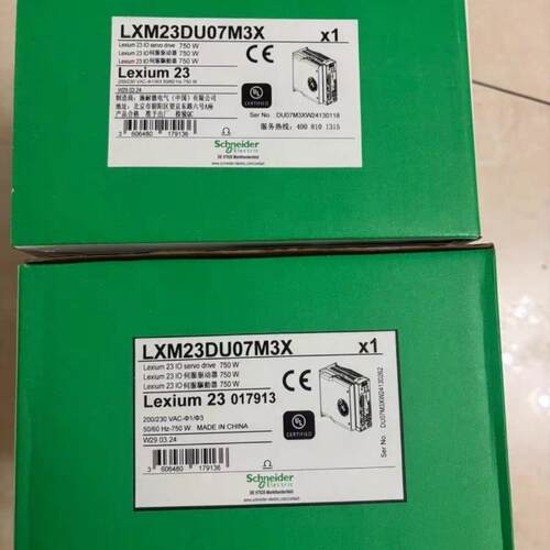 议价LXM23DU07M3X 伺服驱动器 750W Lexium23 工控自动化配件维修