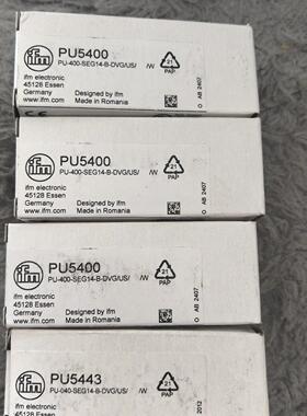 议价PU5400 PU5443 ifm压力传感器工业工控自动化传感元件维修