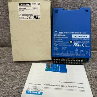 议价MSR220KA T222471 温控继电器 ZIEHL工业控制元件维修