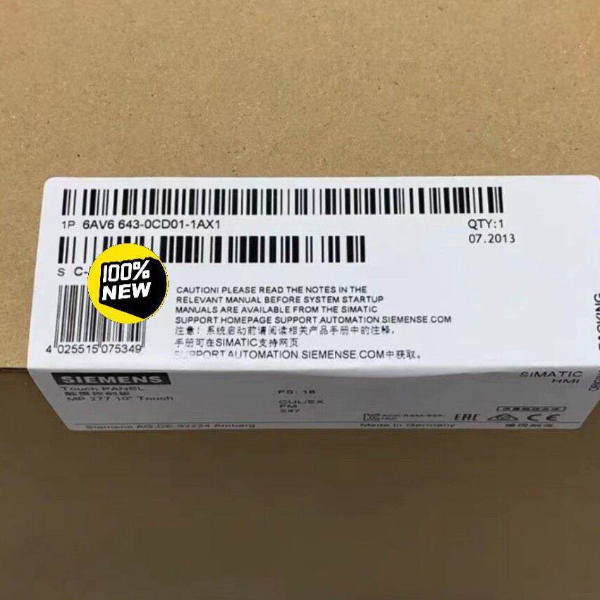 议价6AV6643-0CD01-1AX1 工业触摸面板 工控自动化配件维修
