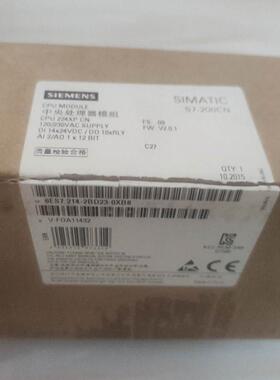 议价6ES7214-2BD23-0XB8 中央处理器模组 S7-200CN CPU模块维修