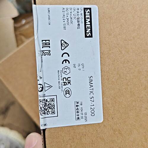 议价6ES7215-1AG40-0XB0 CPU模块 S7-1200中央处理模组维修