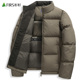 保暖重磅面包加厚外套 新款 300g充绒 杉杉羽绒服男立领2025冬季