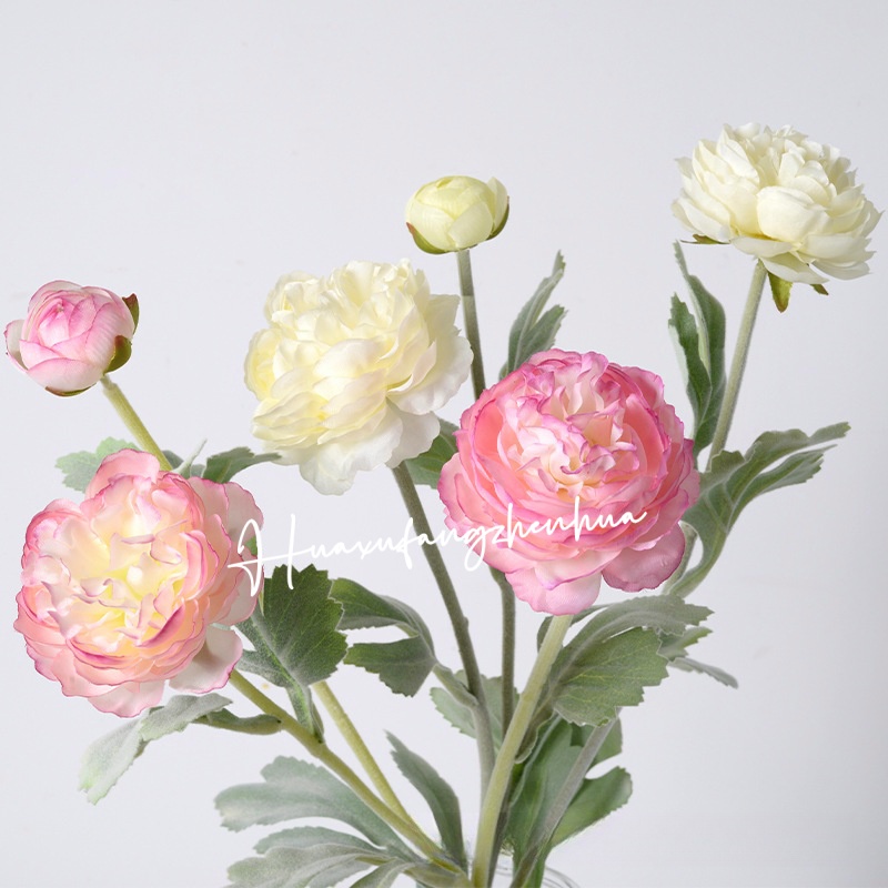 仿真露蓮千姿歐式花瓶插花裝飾