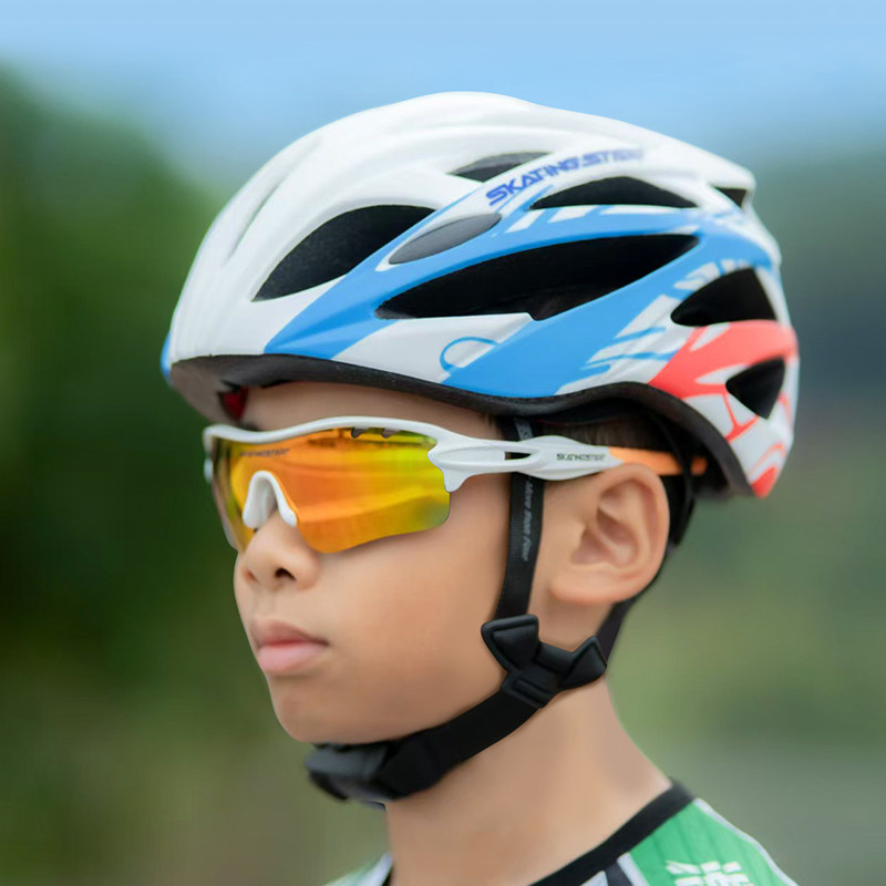 滑启精灵专业成人儿童速滑轮滑头盔滑板旱冰溜冰鞋自行车骑行头盔