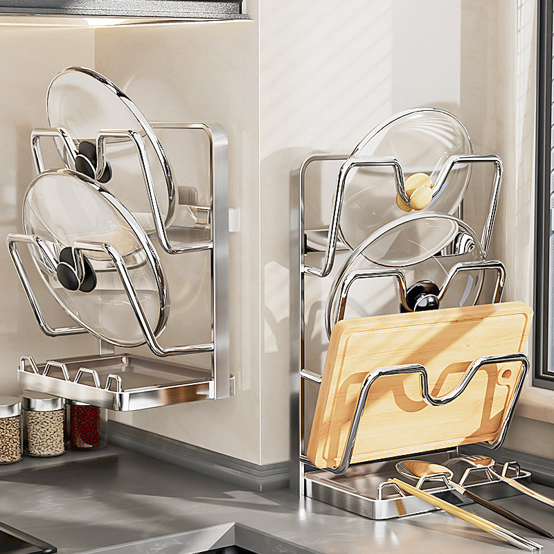 A9L不锈钢厨房锅盖置物架免打孔锅铲勺筷子放置器砧菜板壁挂收纳,农机/农具/农膜,播种栽苗器/地膜机,淘宝优惠券,粉丝福利购,淘宝优惠卷