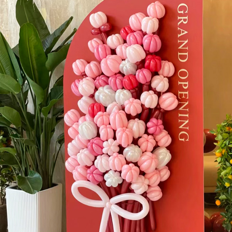店铺开业氛围装饰长条气球花束六一活动背景墙拍照道具61场景布芸,节庆用品/礼品,气球,淘宝优惠券,粉丝福利购,淘宝优惠卷
