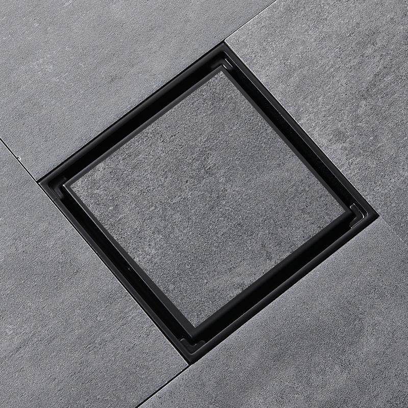 #方形隐形地漏加厚304不锈钢黑色淋浴房镶砖地漏卫生间浴室防臭地,家装主材,地漏,淘宝优惠券,粉丝福利购,淘宝优惠卷