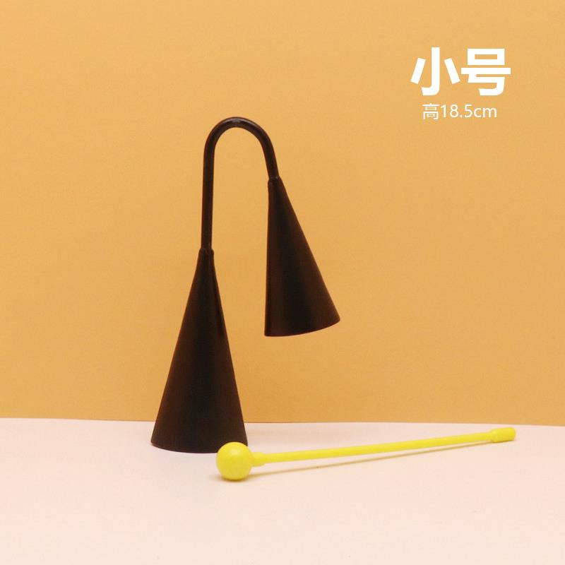 新款奥尔夫打击乐器童音乐教具双响筒双喇叭筒儿属金响双音铁筒筒