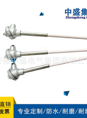 中盛热电偶WRN-240 L1*L2=450*150 0-500度 SUS304