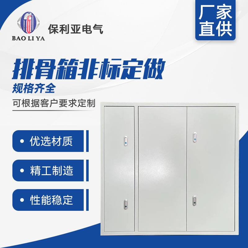 排骨箱非标定做配电箱用明装明装排骨挂墙基业模块箱压开关低箱箱