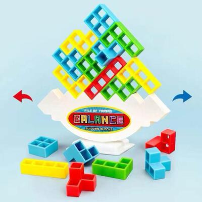 Tetra Tower Game Stacking Blocks Stack Building Blocks Balan