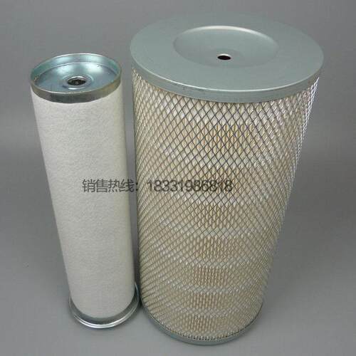K2040滤芯适配重汽王牌757B空滤 南骏货车挖掘机收割机空气滤芯