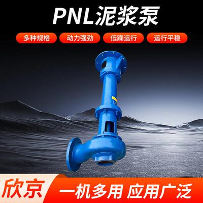 PNL泥浆泵立式铸铁液下泵离心泵污水泵抽粪淤泥泵打井勘探液下泵