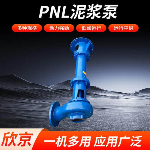 PNL泥浆泵立式铸铁液下泵离心泵污水泵抽粪淤泥泵打井勘探液下泵