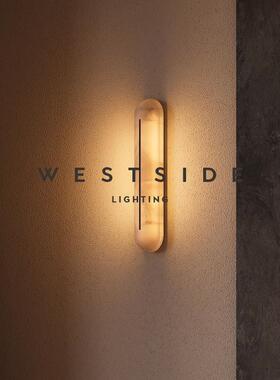 中山工厂直销Westside HEPWORTH意式轻奢云石壁灯客厅背景墙灯楼