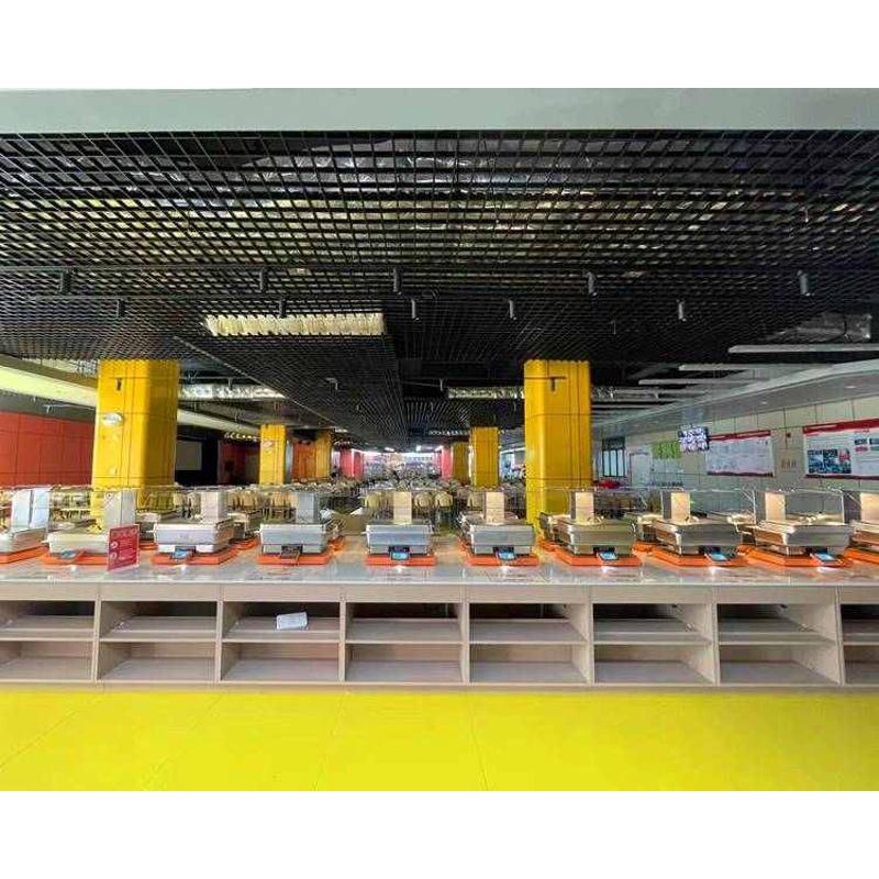 智慧食堂餐厅称重自助收银团餐智能扫码称 智慧餐台智盘无人结算