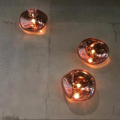 TomDixon意大利后现代设计师北欧简约风熔岩床头壁灯创意玻璃灯具