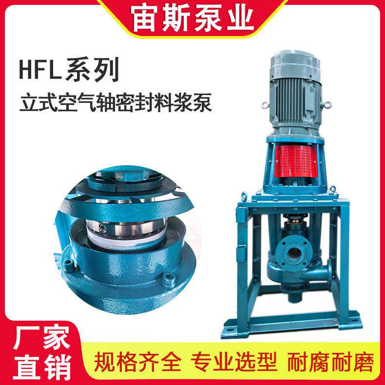 宙斯立式压滤机入料泵耐腐耐磨钢衬工程塑料泥浆选煤厂污泥进料泵
