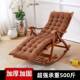 7大K摇摇椅人家阳台竹躺用折叠摇躺椅成人午睡懒人休闲逍藤编老人
