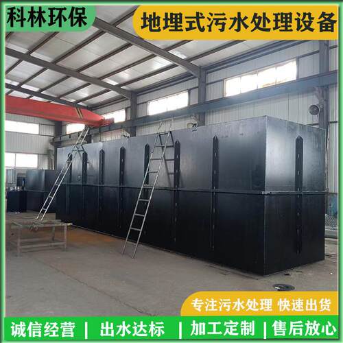 养鸡场气浮机地埋一体化污水处理成套设备医院废水处理集装箱设备