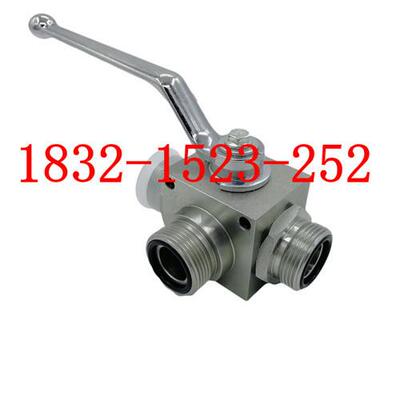 带安装孔KHBT3K/VH3V-M36×2DN20外螺纹二位三通高压球阀PN400bar