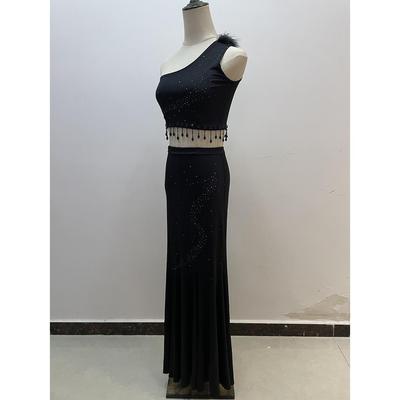 高档成人族傣舞蹈服裙装女越剧鸟目演出服白色傣族服装艺考练习舞