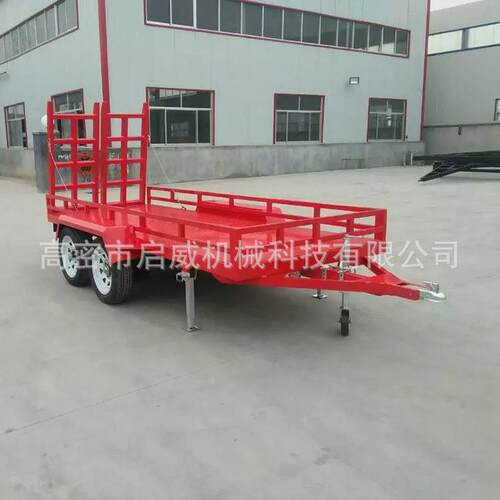 牵引拖车 货源供应 2吨车辆运输车  工字钢主梁运输车厂家供应