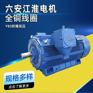 六安江淮电机YB3高压防爆三相异步电机45kw55kw全铜线圈厂家直供