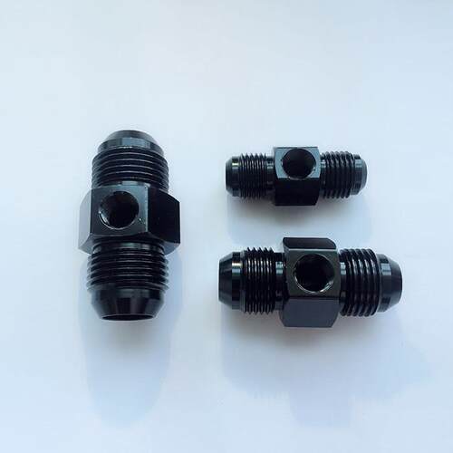 油冷改装三通AN3/AN4/AN6/AN8/AN10AN12中间1/8 NPT小孔转接头