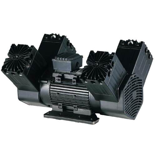 多缸铜线大功率头活塞空压机动工具低噪气无音油科研空OLF2200V压