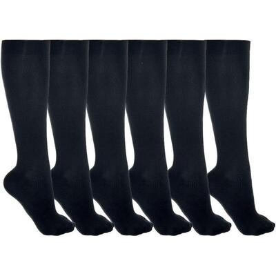 K 69732 Compression Socks for Nurses 纯色运动压力袜