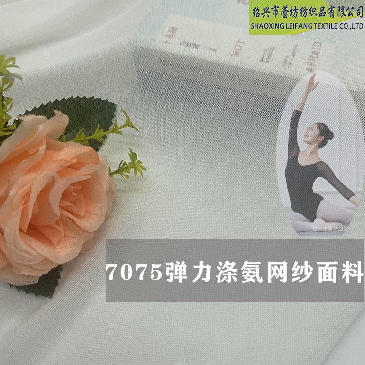 75D涤氨弹力网纱网布网眼布 加密加厚舞蹈服布料面料瑜伽类布料
