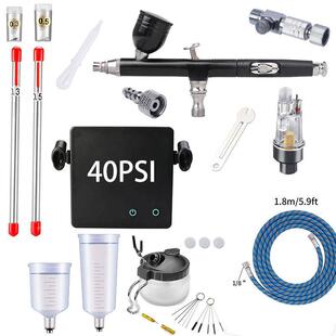 130模型喷笔气泵新手上色喷漆喷枪配件墙绘彩绘家具修补五金制作