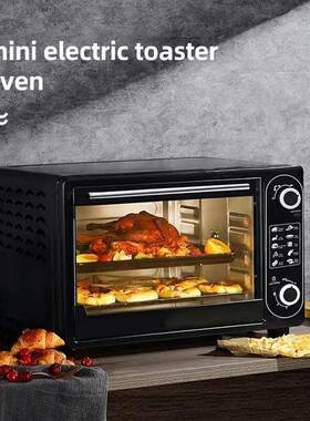 多功能电烤箱家用大容量13L25L48L烤箱英文electric oven跨境电商