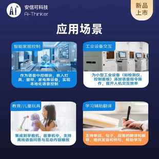 安信可AI大模型语音交互识别 离线语音交互开发板AiPi-PalChatV1