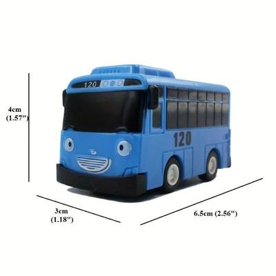 Mini Bus Cars Toy Pull-Back Motor Vehicle Ride Car Toys for