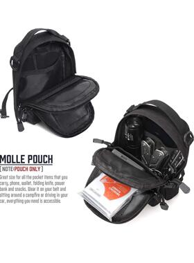 Tactical Molle Pouch Small, EDC Utility Tool Pouches Compac