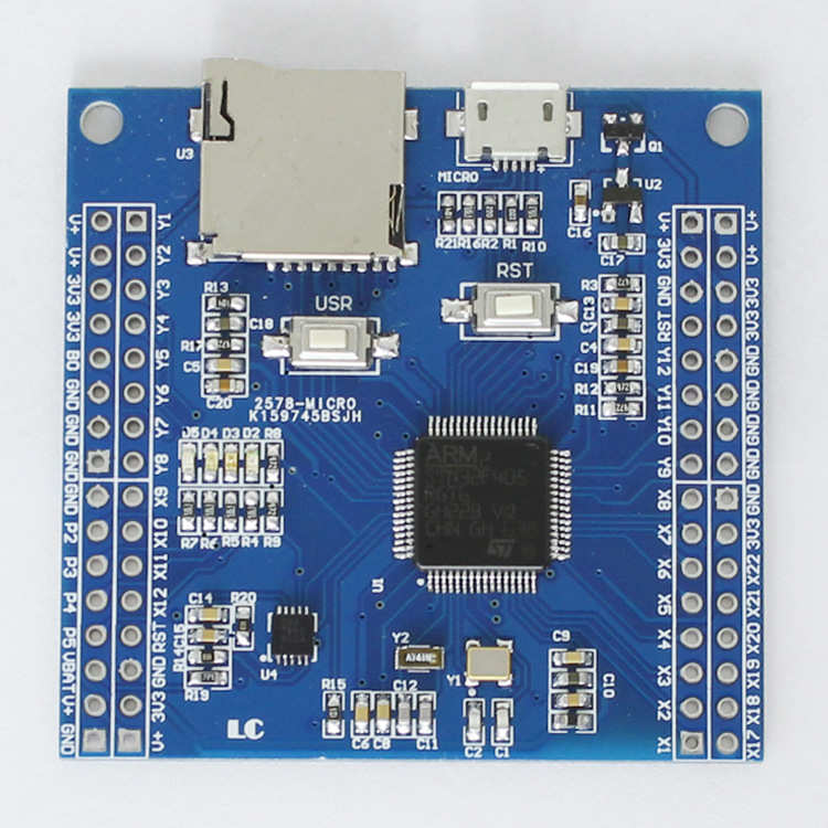开发物联网stm32f405python板  pyboard