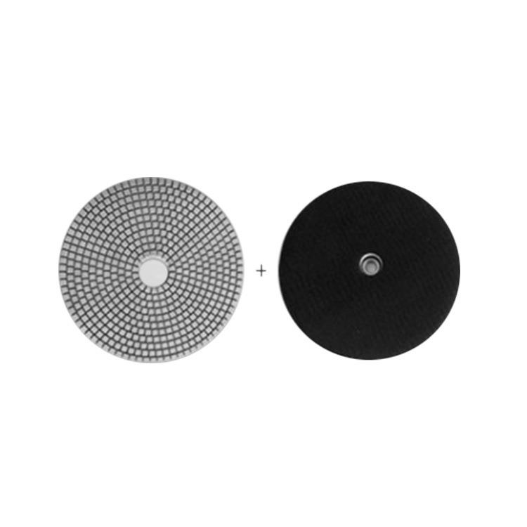 树脂磨盘玻璃弹性可弯曲不锈钢抛光磨片角磨机方格鱼鳞片树脂磨盘