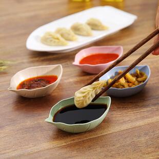 Wholesale small wheat straw leaf-shaped dishes, multi-purpos
