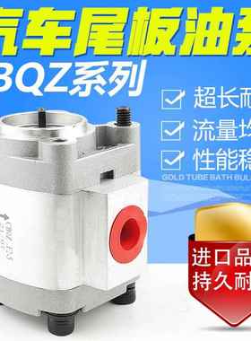 凯卓立汽车尾板齿轮泵CBQZ-F2.5/F2.1/F1.7/F3.2液压油泵泵头CBT
