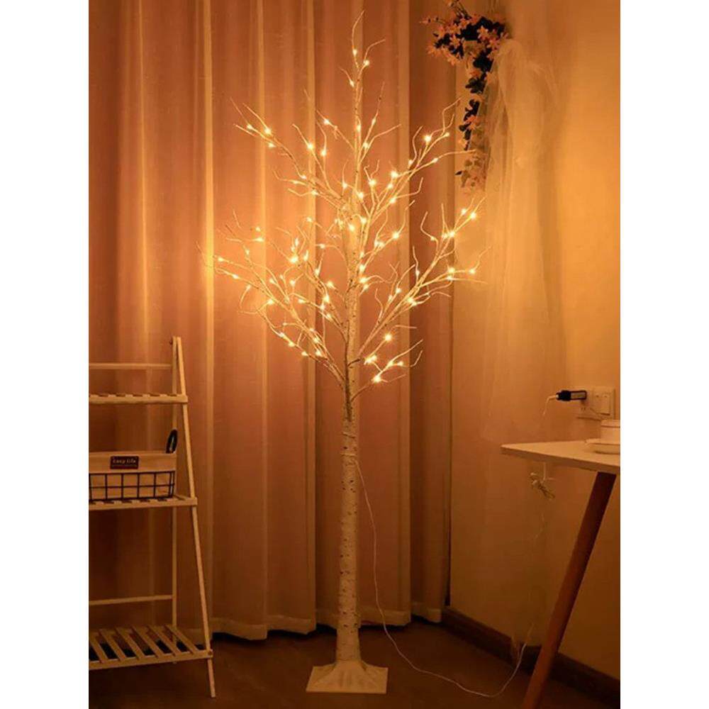 闻过派白桦景树灯观灯光年装饰直播发落地氛围DIL灯春节彩灯房间