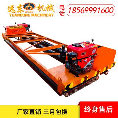 柴油动力 混凝土三辊轴摊铺机 广场桥面振动梁水泥路面摊铺整平机