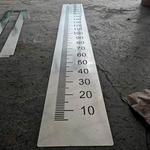 水位身高长刻度尺寸镂空喷漆金属模板水位高度长度标识船舶仓库尺