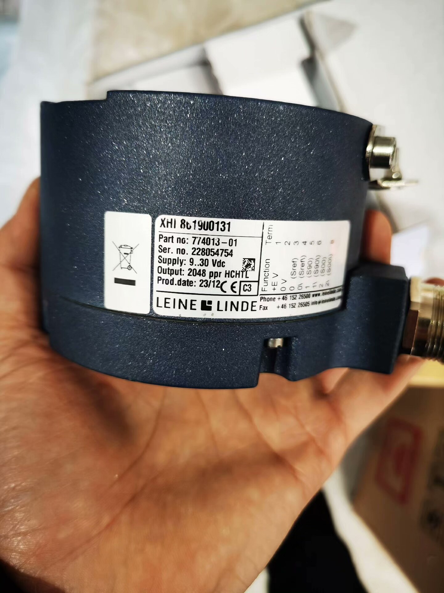 莱纳林德发电机编码器861900131