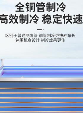 EAI自餐海鲜台商用生助鲜冷藏展示柜冰鲜台超市厅餐冷冻柜保鲜冰