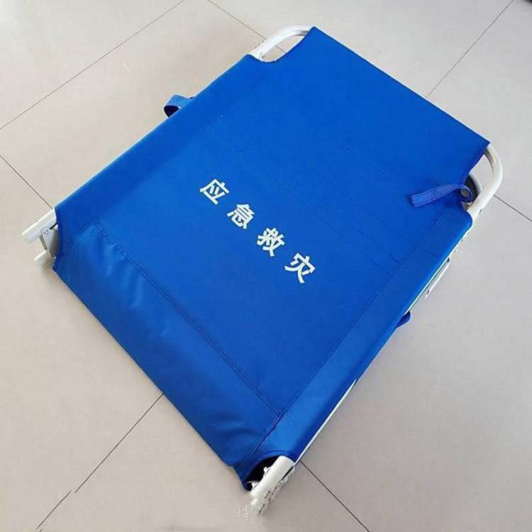 办公室午休临时折叠床帆布单人蓝色帆布床简易折叠床